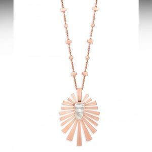 Kendra Scott Rose Gold Necklace